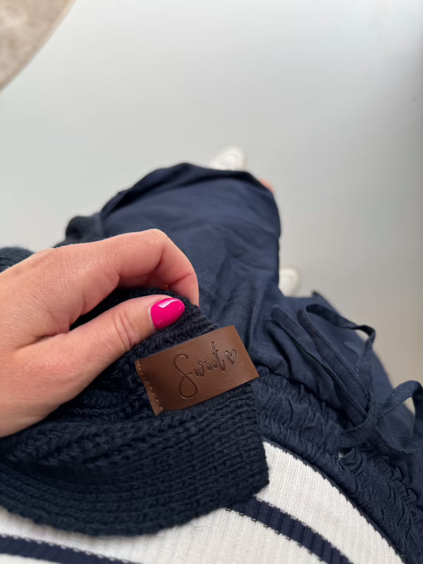 Vest Meia Donkerblauw