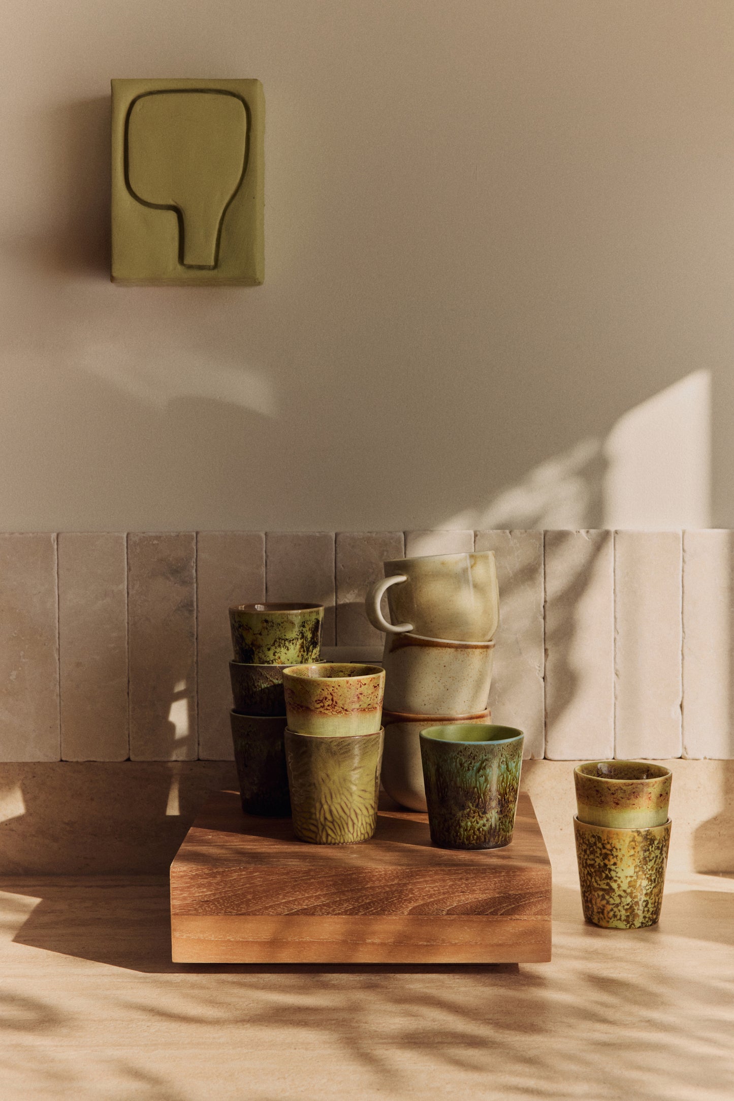 HKliving Van gogh, sunflowers (Set van 2)