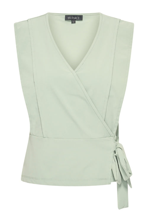 Mi Piace traveltop met strik Lilypad