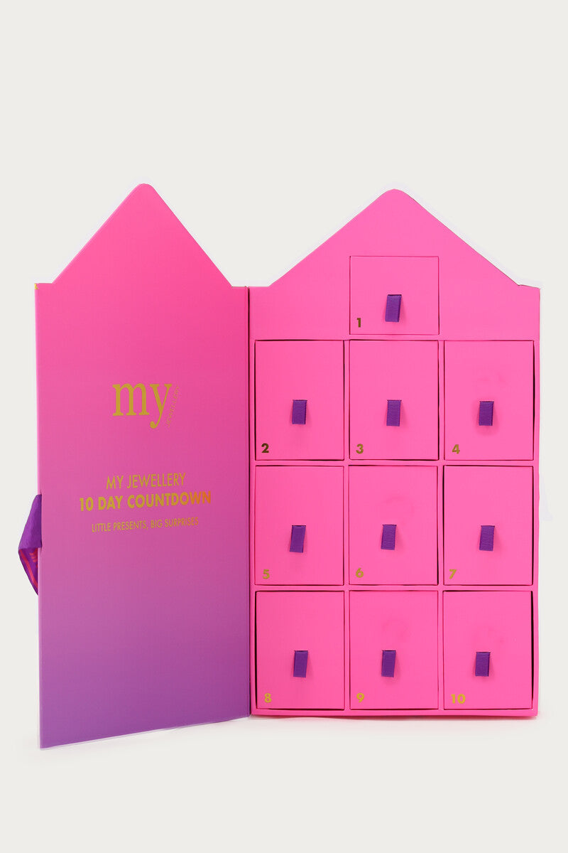 Adventskalender Luxe 10 Gifts Boutique Goud