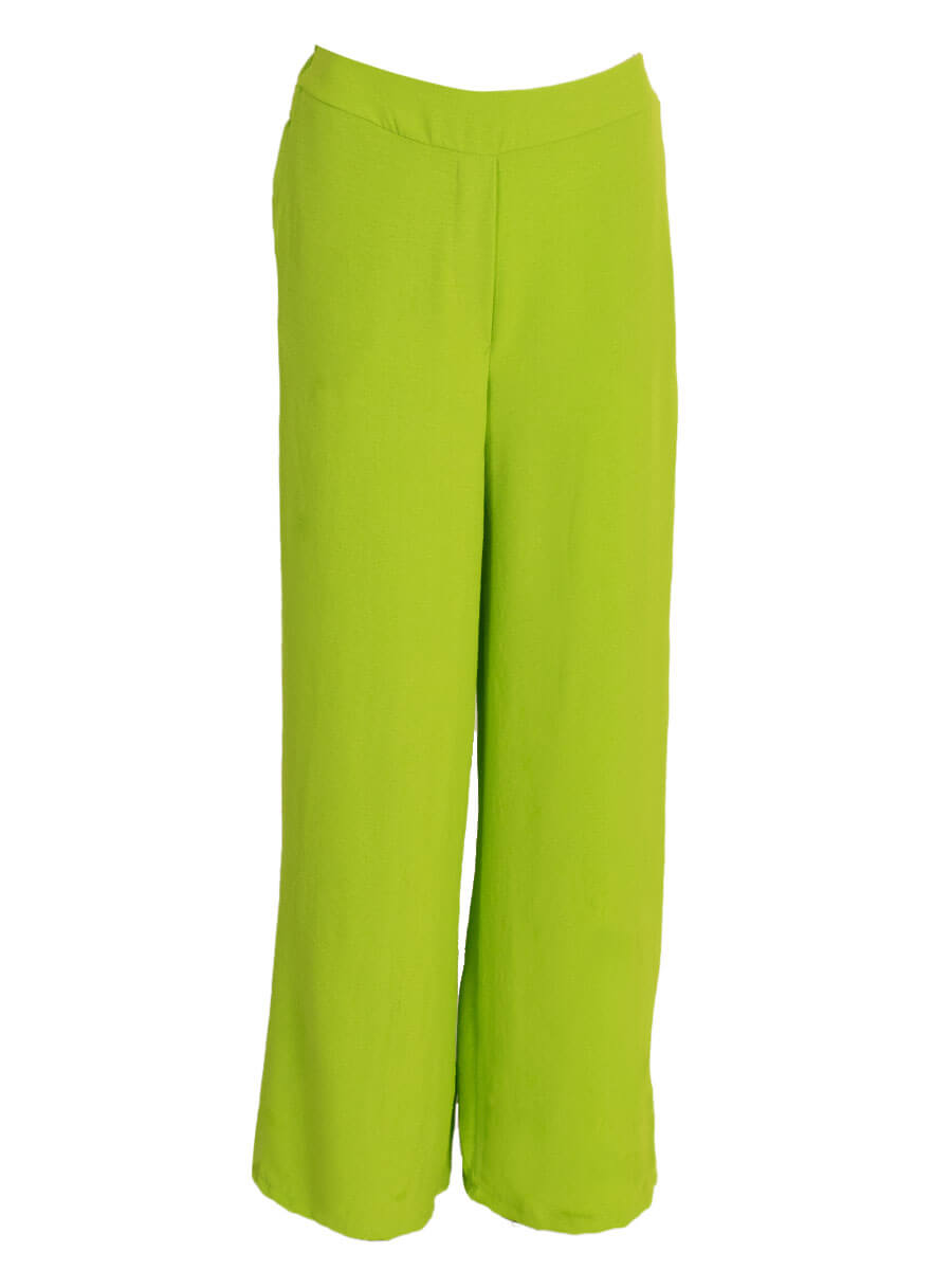 Azzurro wijde broek Limoen