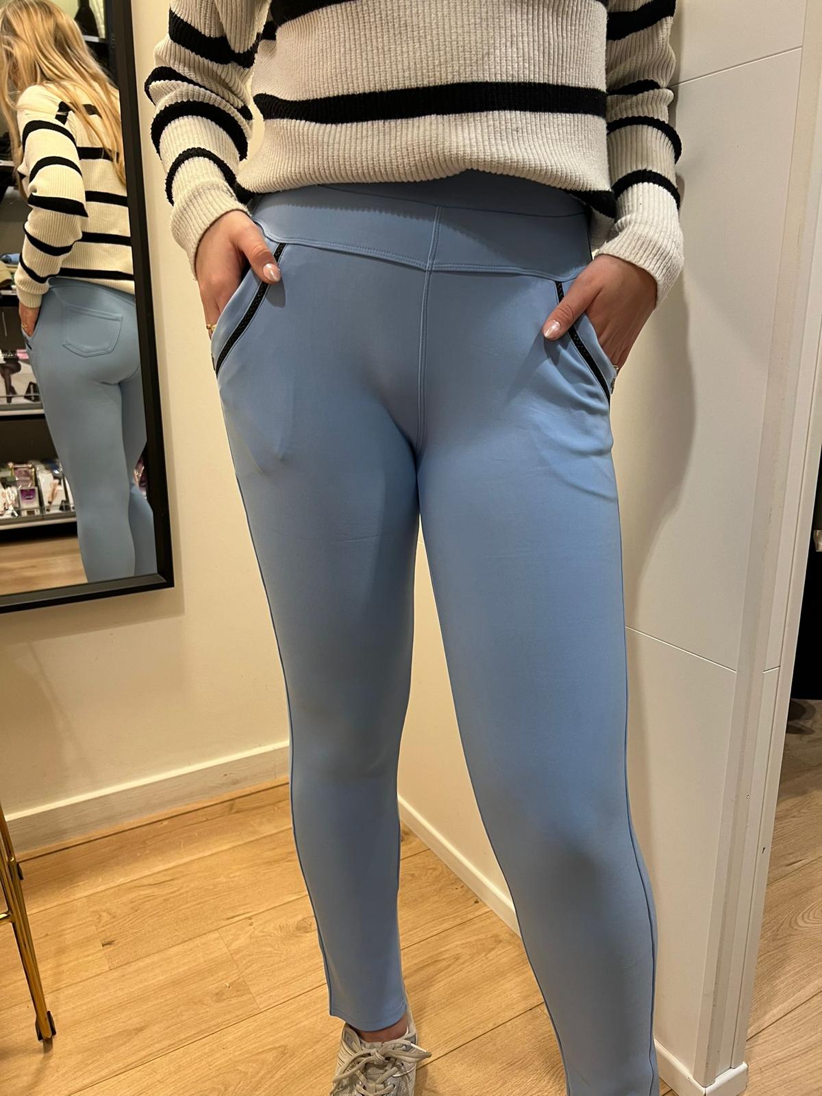 Broek met koord Yu and Me Blauw