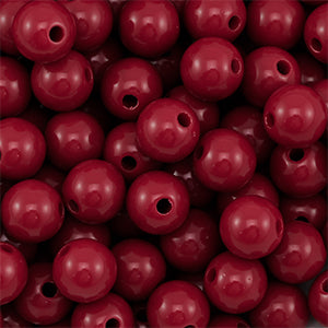 Bubble ketting Small Wine red