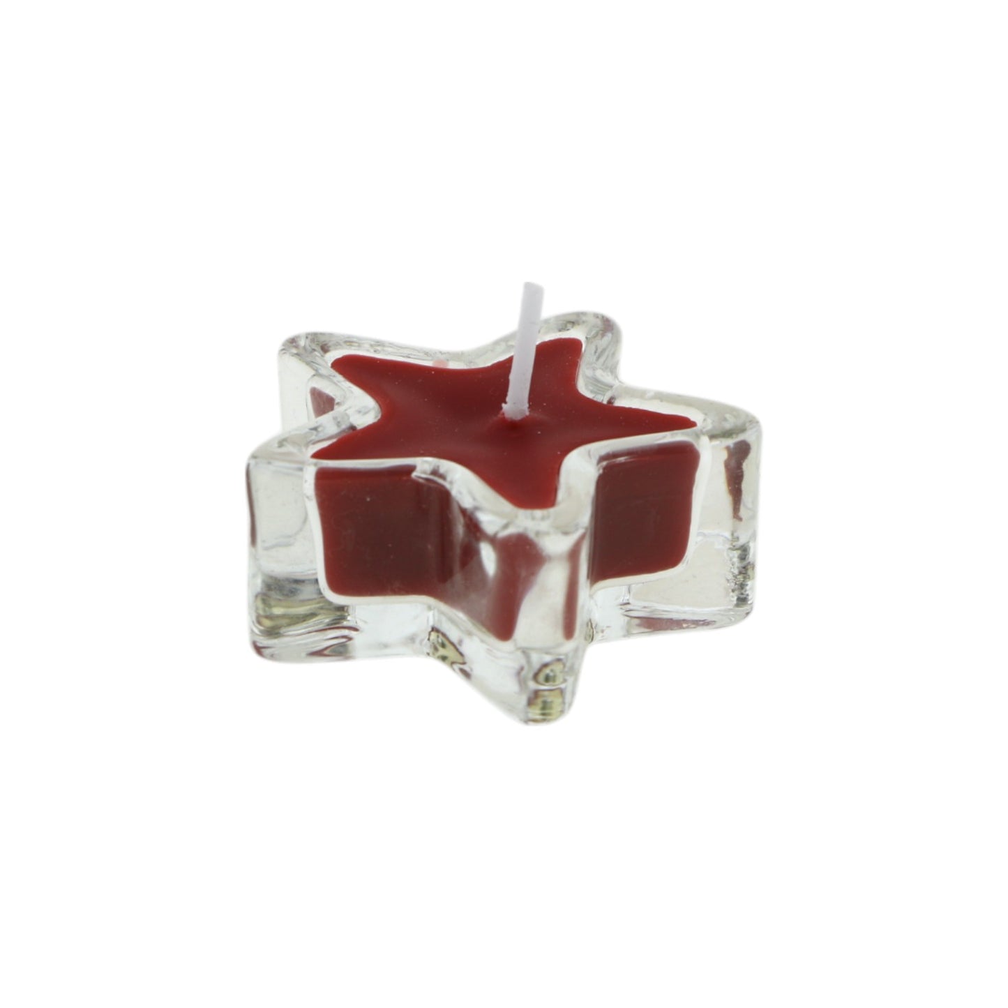 Candle Star Gift rood