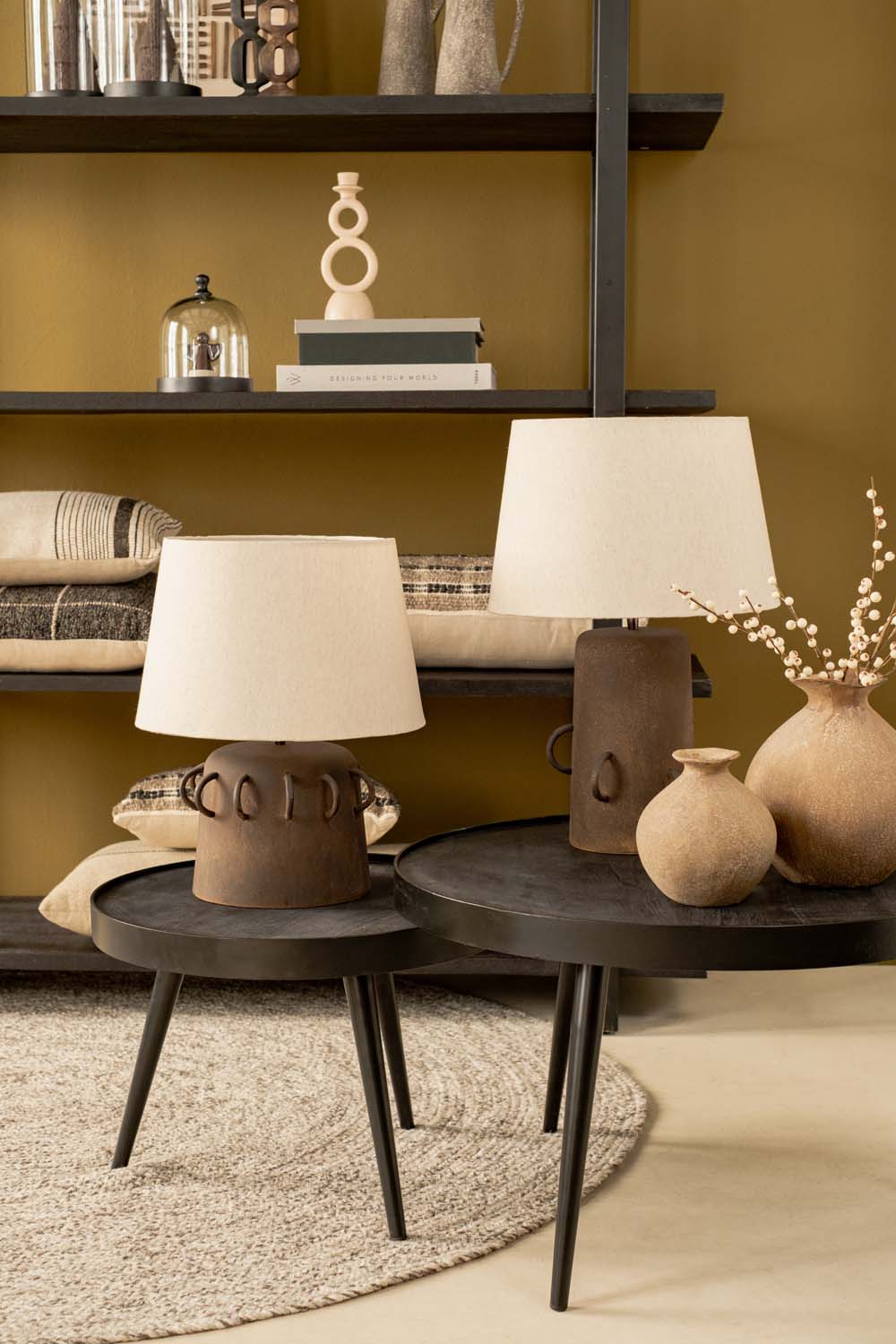 Candleholder Ripley S beige