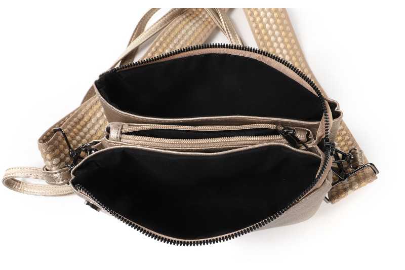 Champagne New York schoudertasje OLT10375