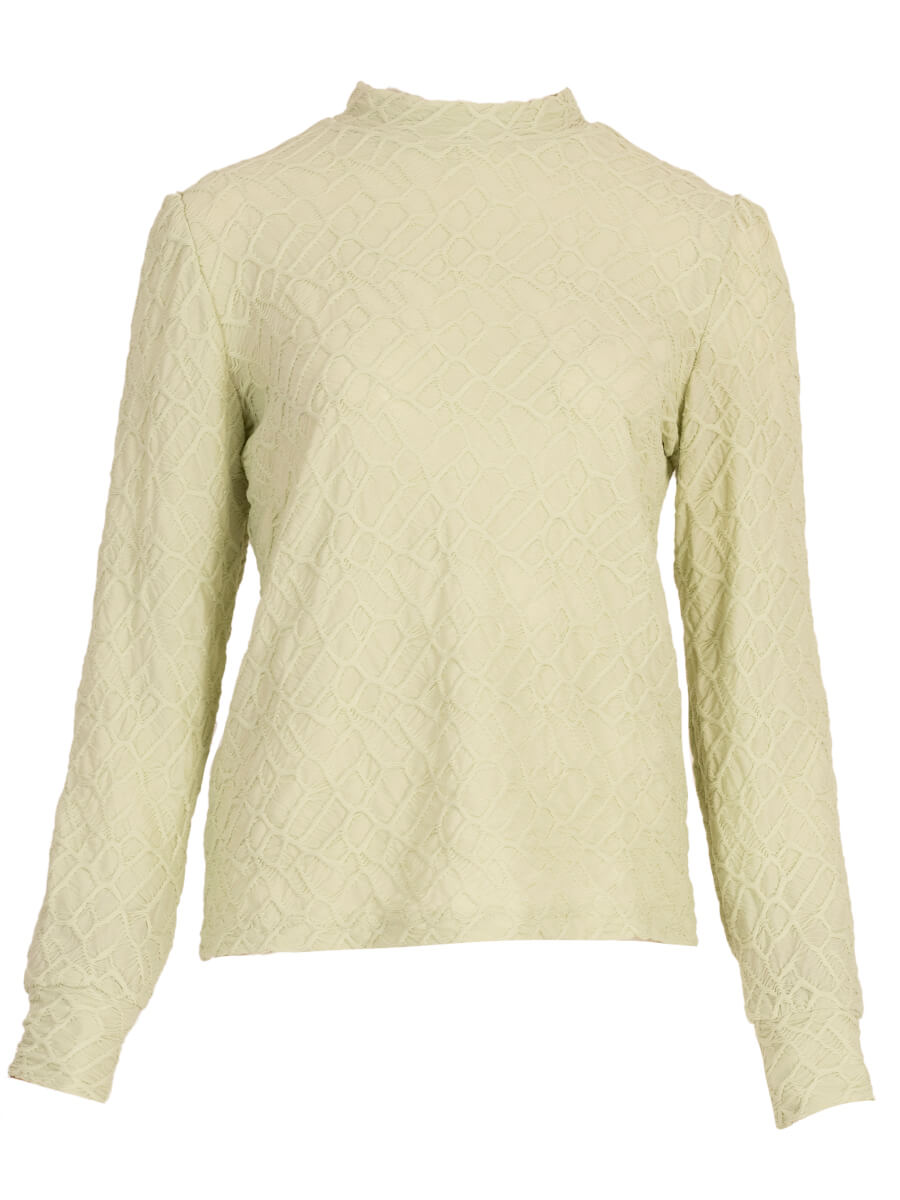 Crinkle top Mintgroen
