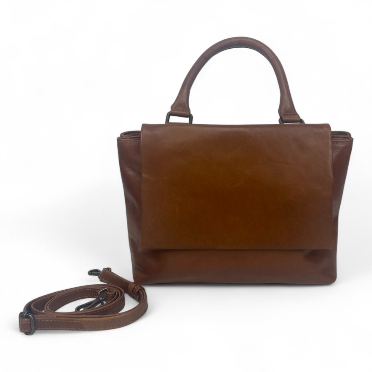 DSTRCT Alba Chique Handbag Cognac