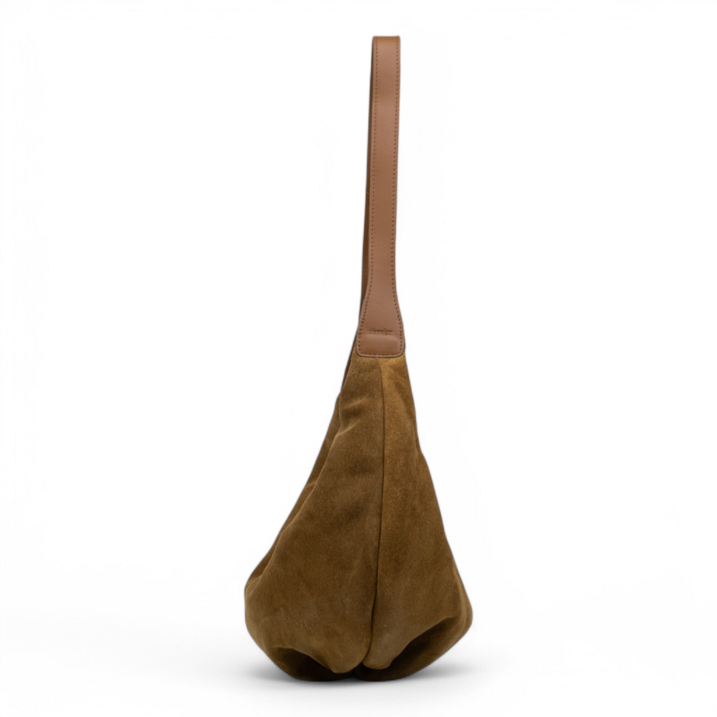 DSTRCT moon schoudertas met gesp Cognac