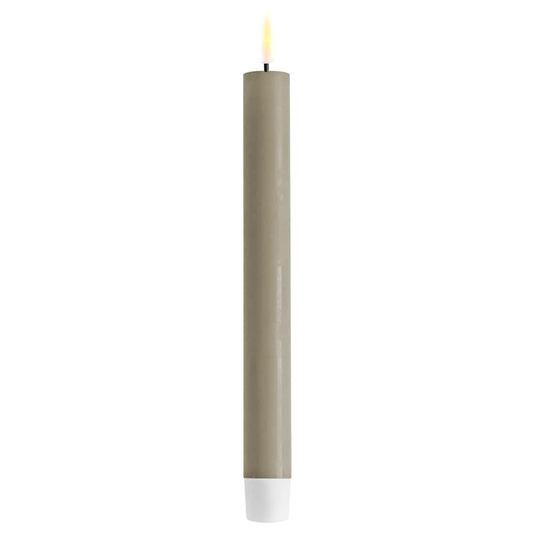 DeluxeHomeart LED dinner kaars 24cm - sand 2 stuks