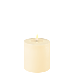 DeluxeHomeart LED kaars 10x10 - creme