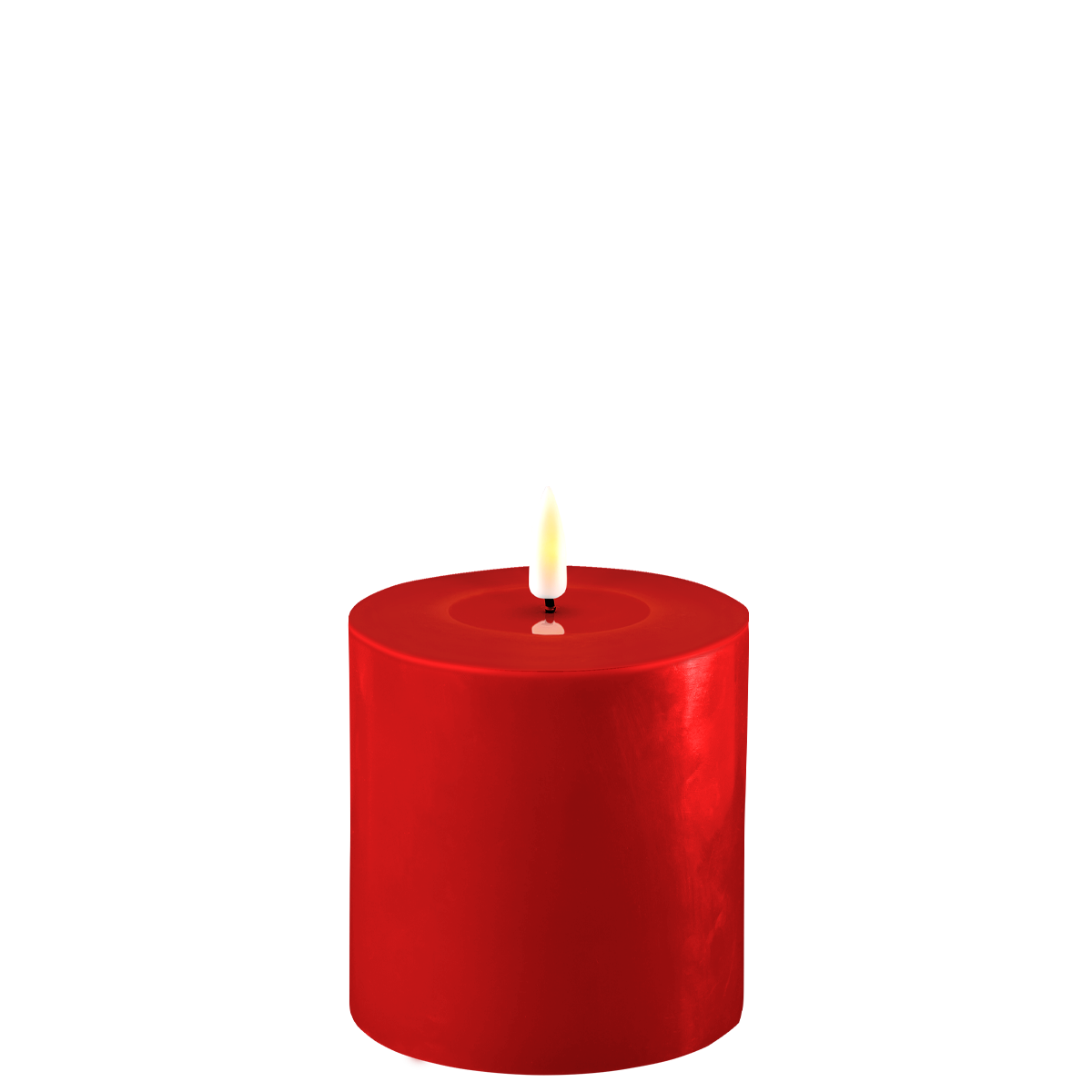 DeluxeHomeart LED kaars 10x10 - red