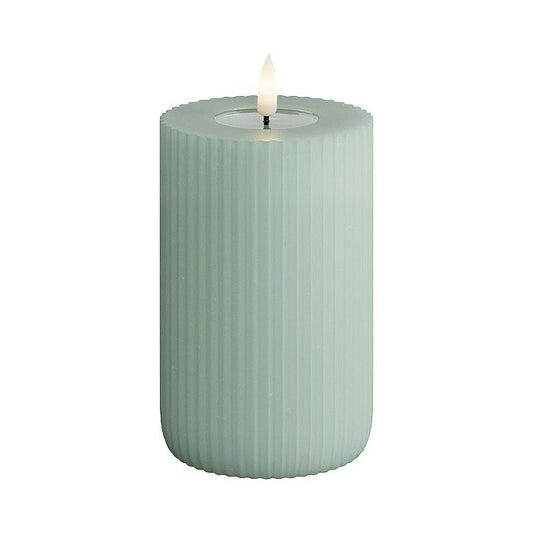 DeluxeHomeart LED solid stripe 8x12.5 salvie green