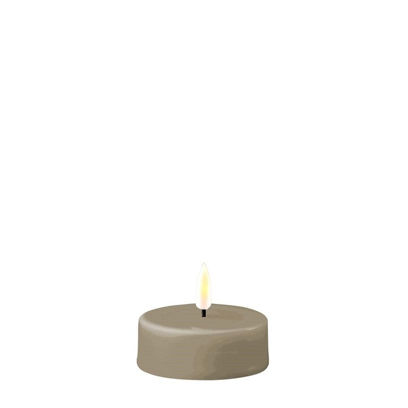 DeluxeHomeart LED waxinelicht l - sand 2 stuks