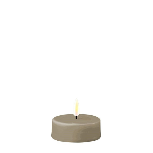 DeluxeHomeart LED waxinelicht l - sand 2 stuks