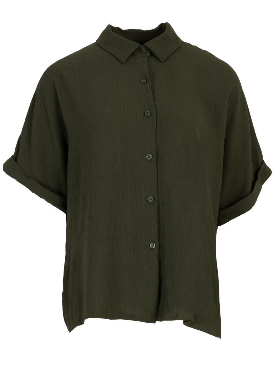 Doorknoop blouse one size Army