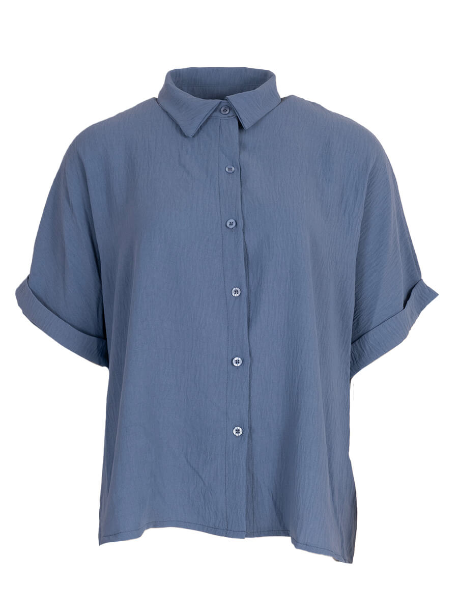 Doorknoop blouse one size Jeans