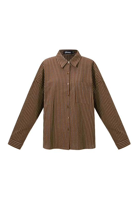 Gimme Chicago Blouse Brown