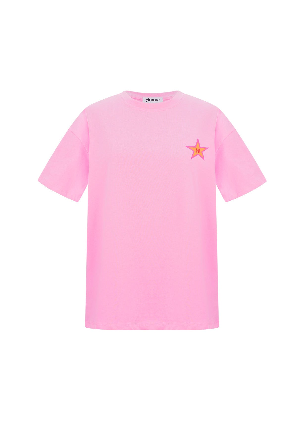 Gimme T-shirt stars Roze