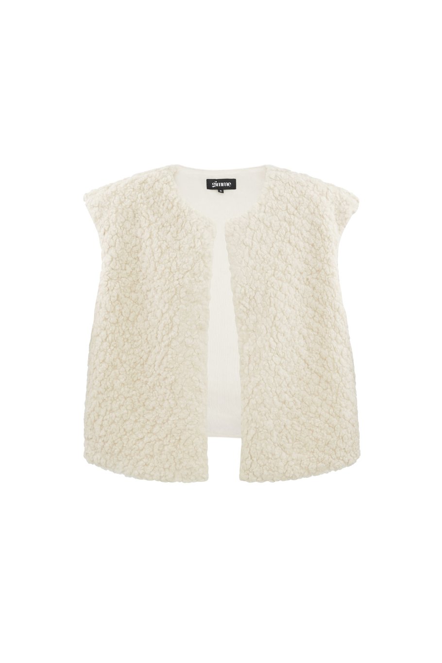 Gimme teddy vest Off White