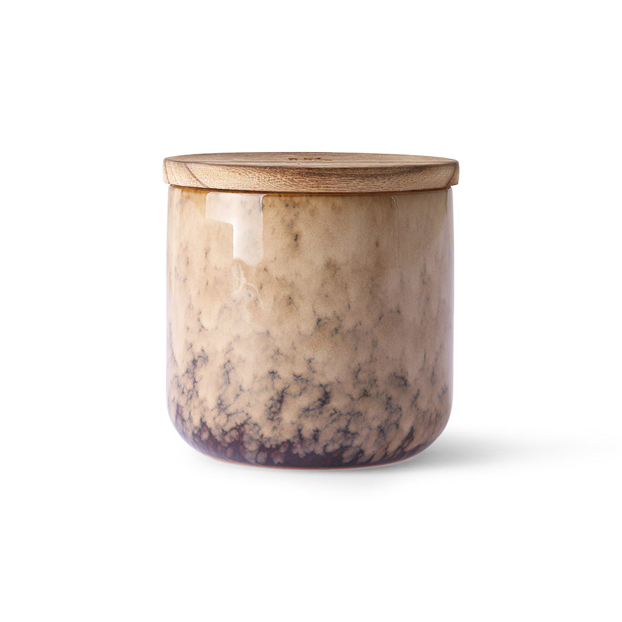 HKliving Ceramic scented candle: casa fruits