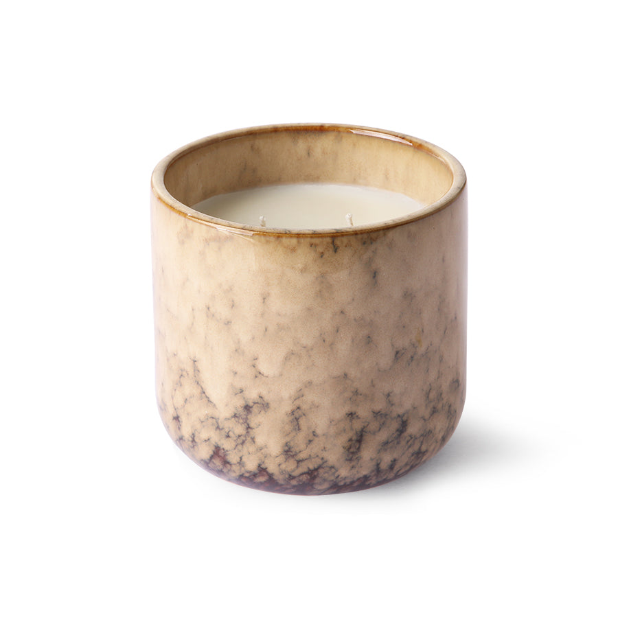 HKliving Ceramic scented candle: casa fruits