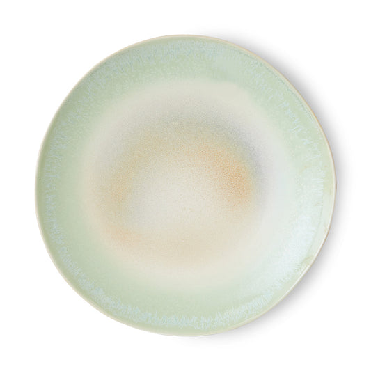 HKliving Dinner plate, palms 1 stuk