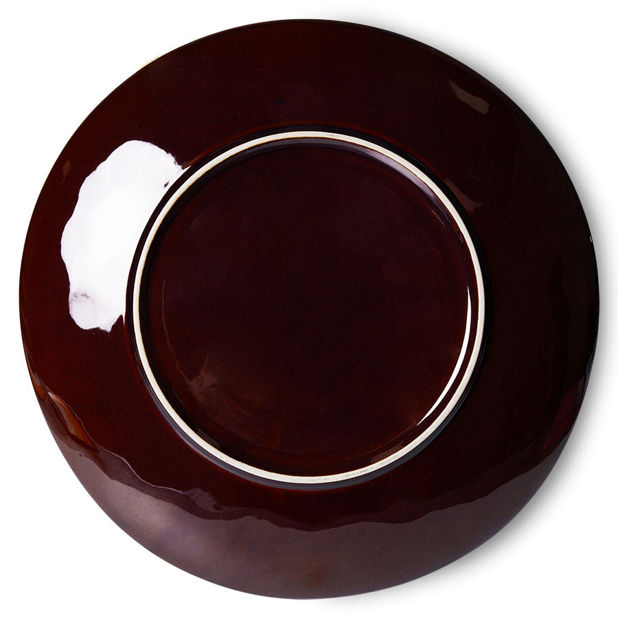 HKliving Dinner plates retro wave 1 stuk