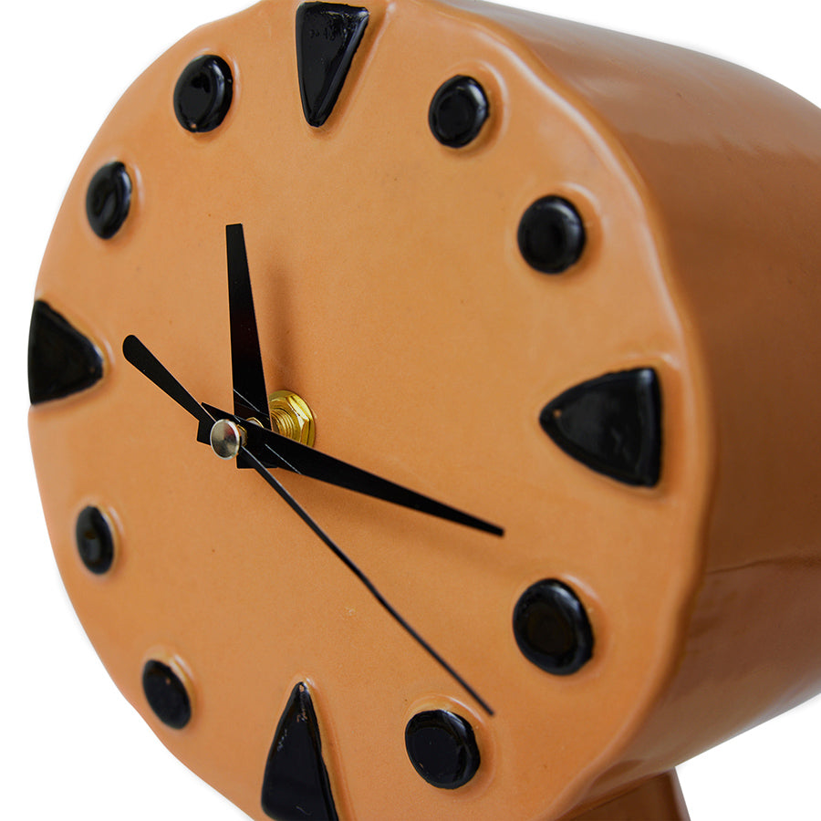 HKliving Retro ceramic clock peach
