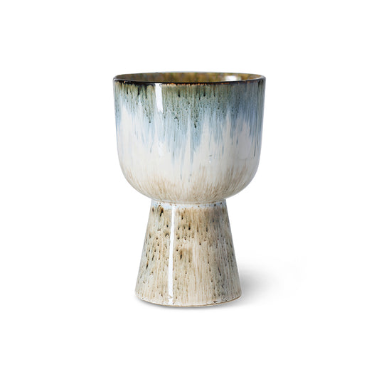 HKliving Retro flower pot glacier