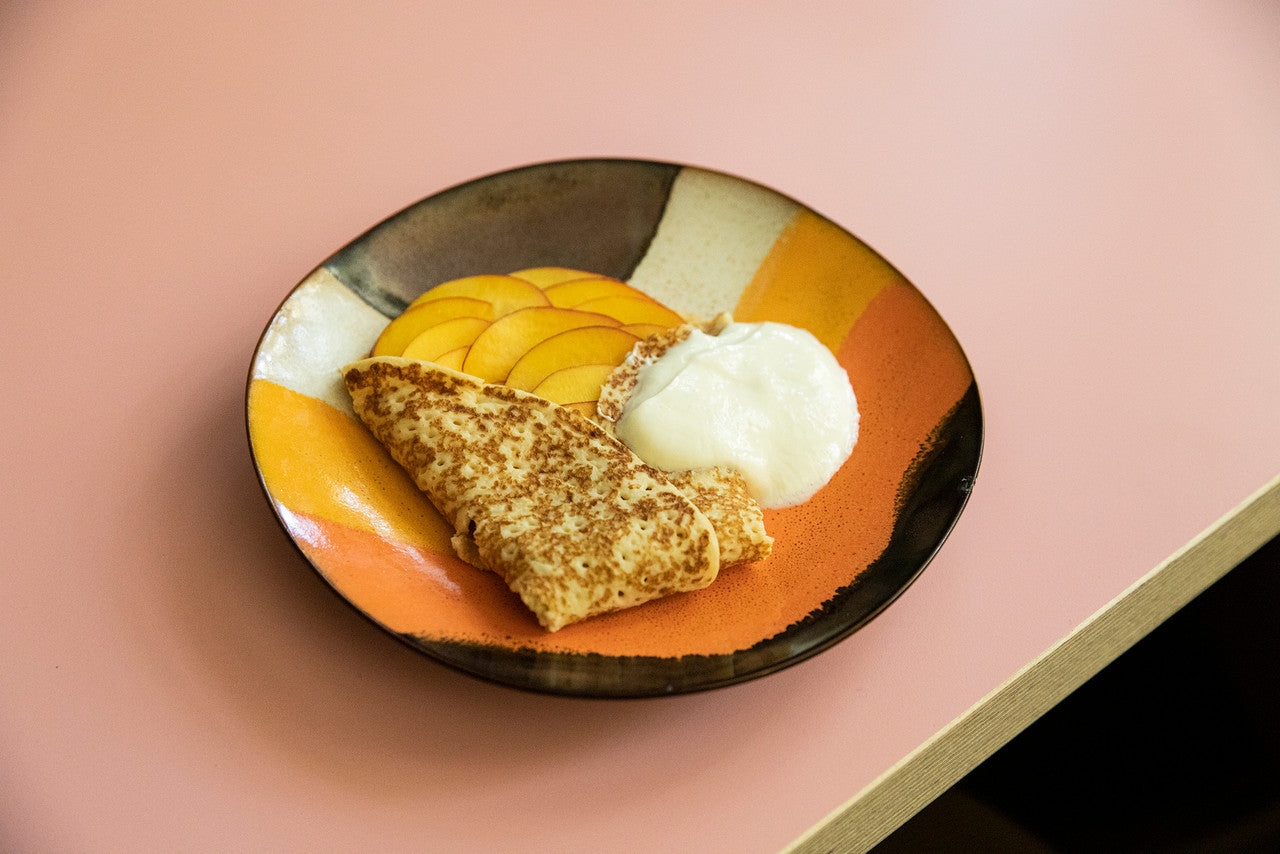 HKliving Side plate retro wave 1 stuk