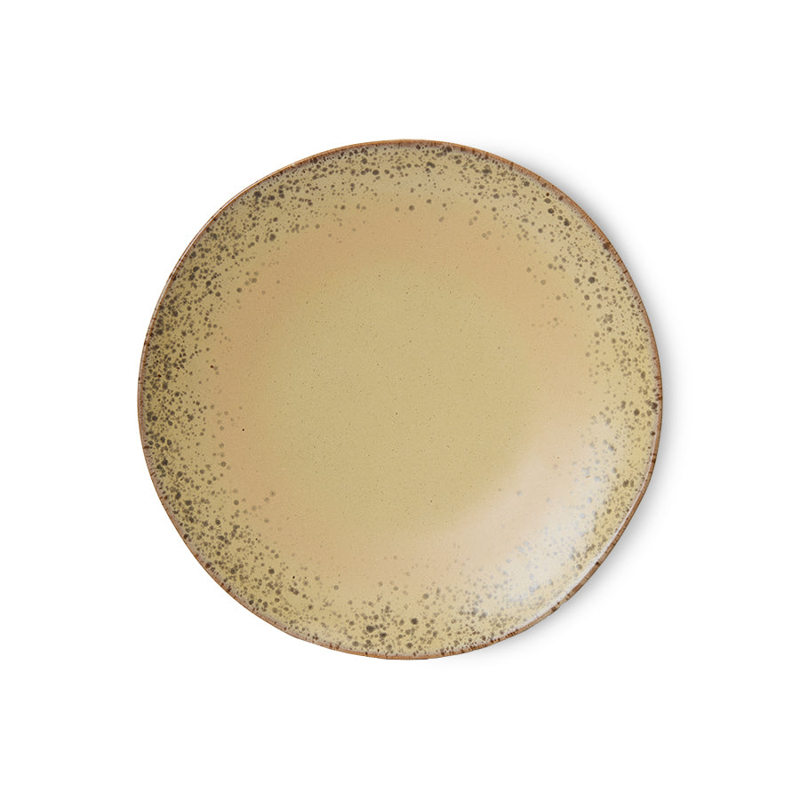 HKliving dinner plates, grit (set of 2)
