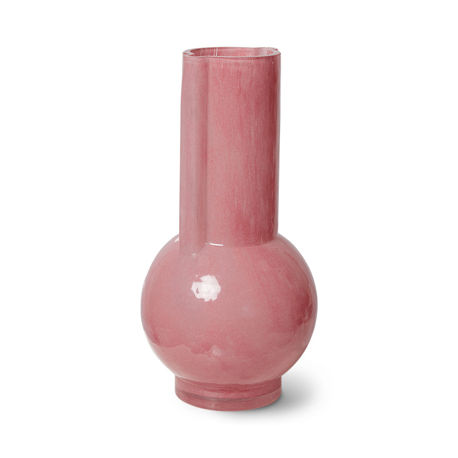 HK living glas vase, Flamingo