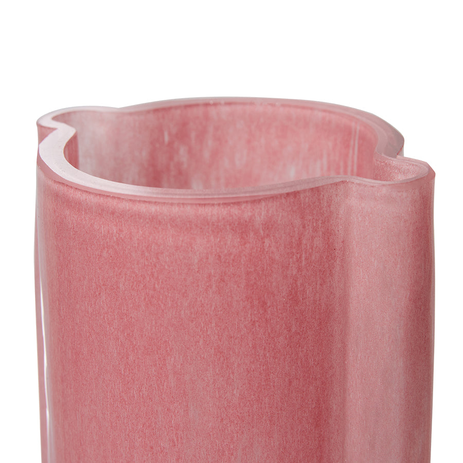 HK living glas vase, Flamingo