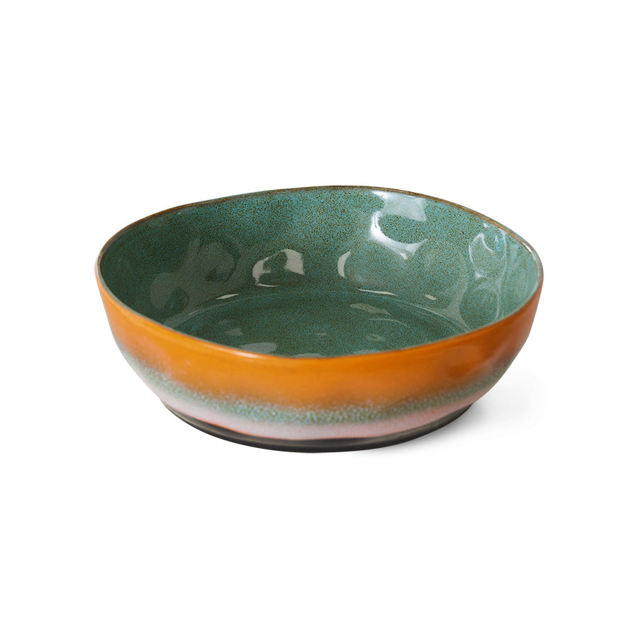 HKliving pasta bowls, golden hour 1 stuk ACE7274