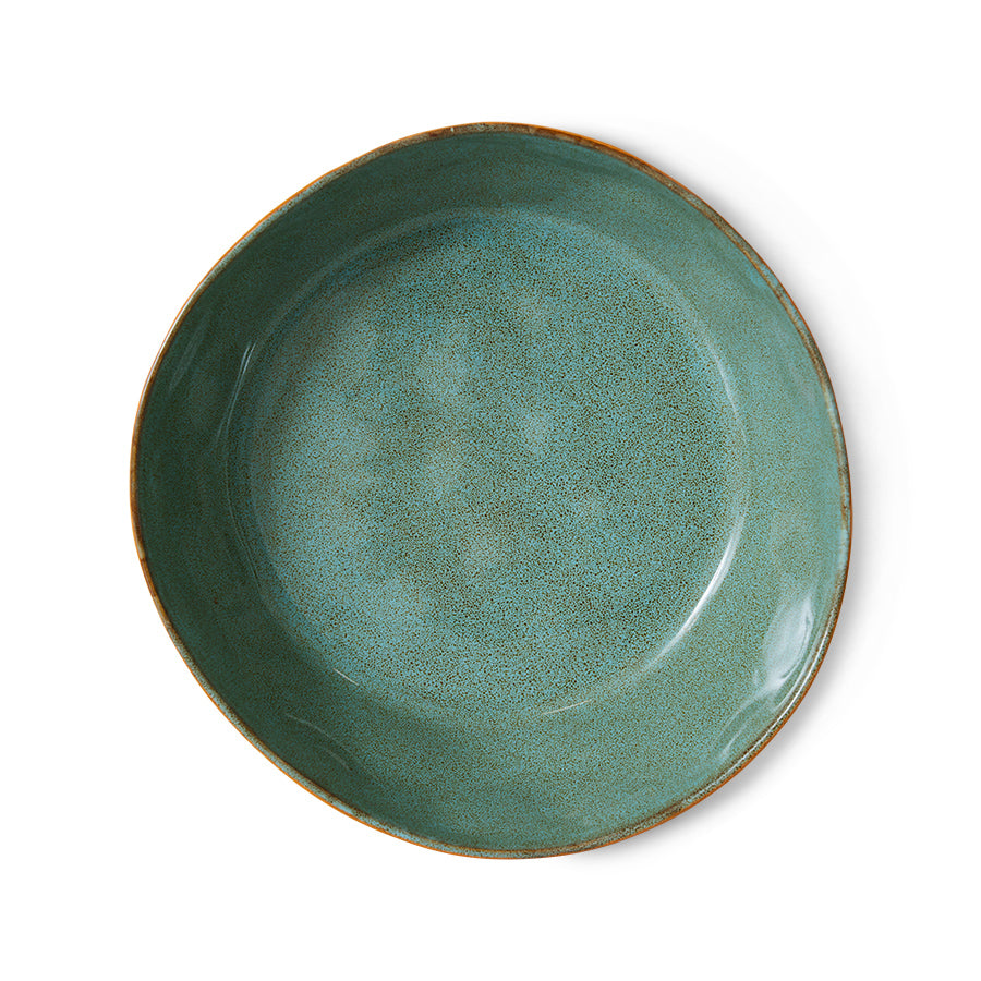HKliving pasta bowls, golden hour 1 stuk ACE7274