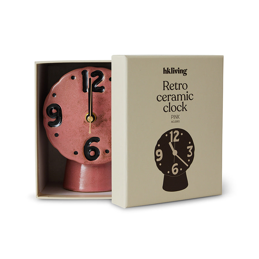 HKliving retro ceramic clock