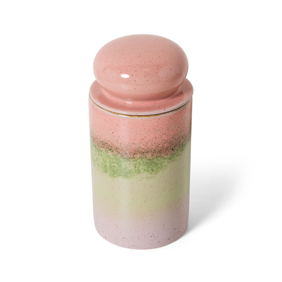 HKliving storage jar, glaze