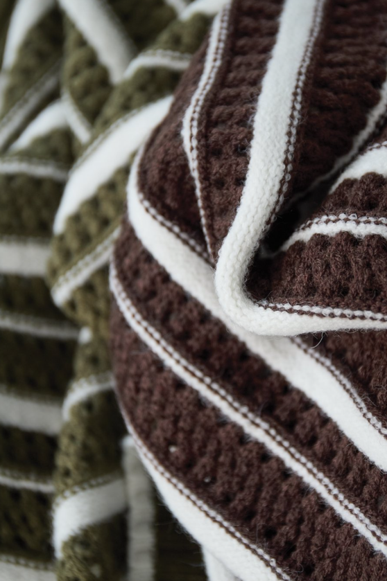 It-sweater with stripes Bruin