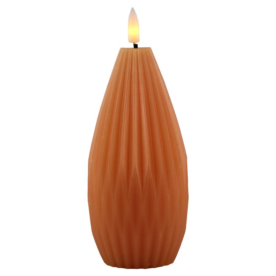 LED kaars zalm l mb-41025