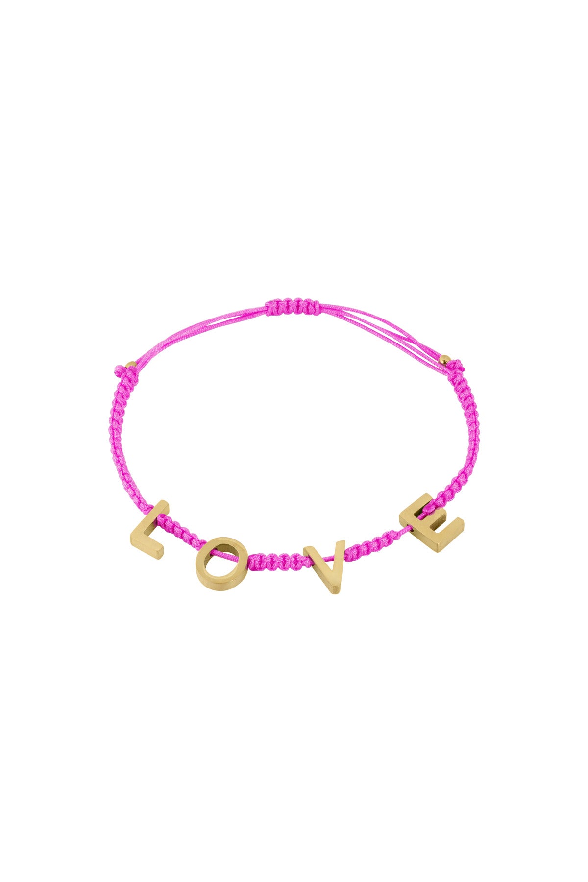 LOVE bracelet fuchsia
