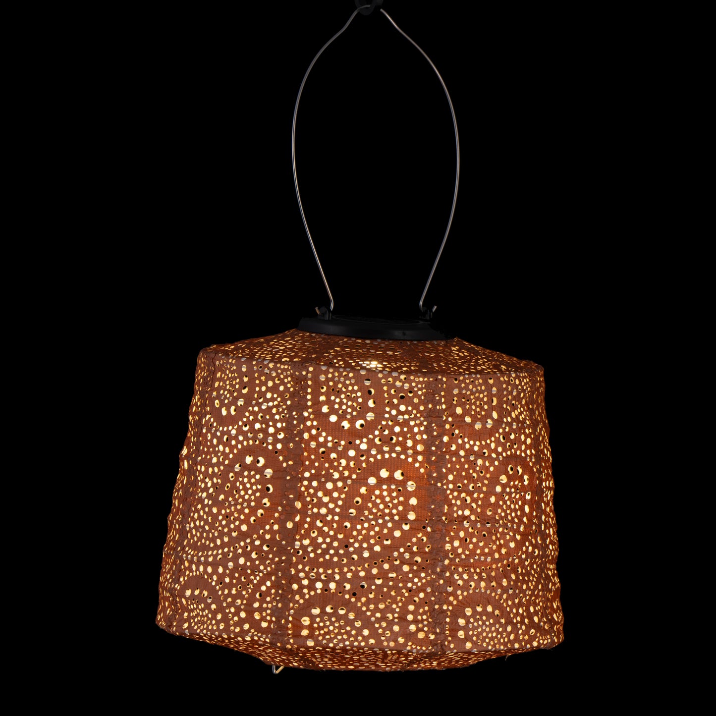 Lumiz Solar lampion Lampshade paisley apricot Nr. 39