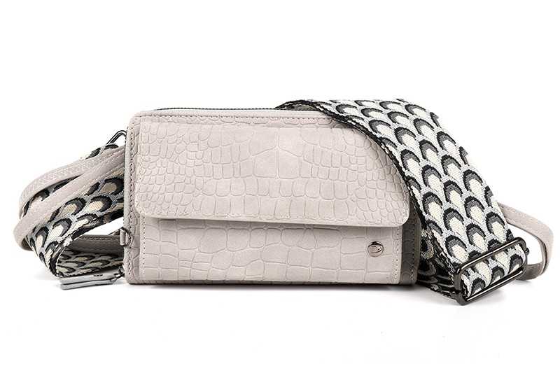 Light grey Monza telefoontasje OLP11708