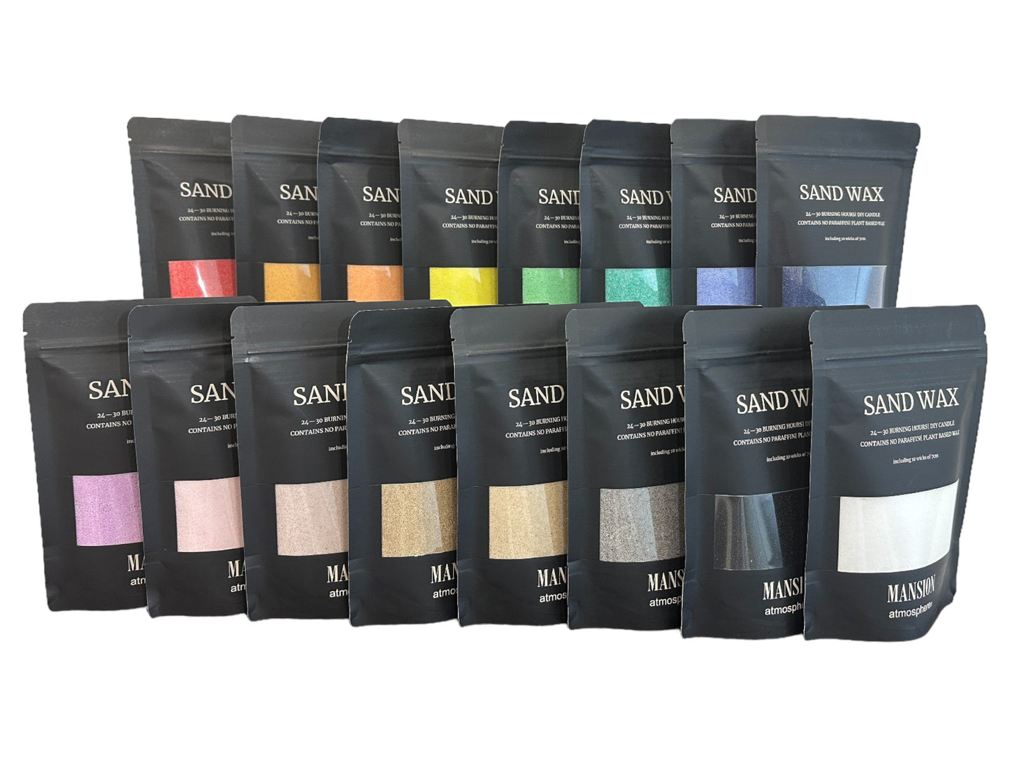 Mansion Sand wax 200gram Wit