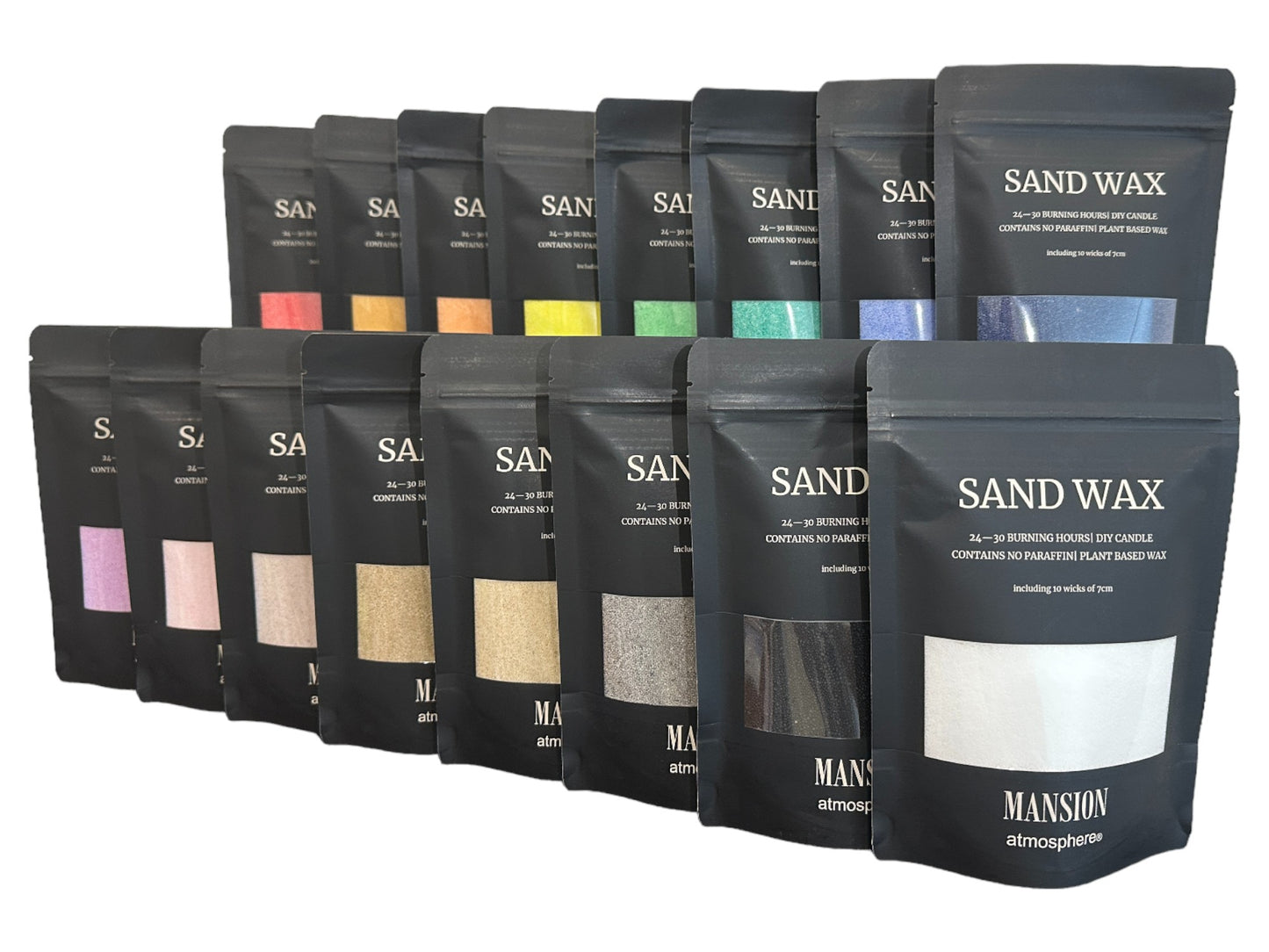 Mansion Sand wax 500gram Groen
