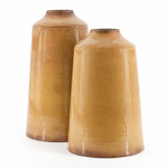 Metalen vaas Mustard XXL