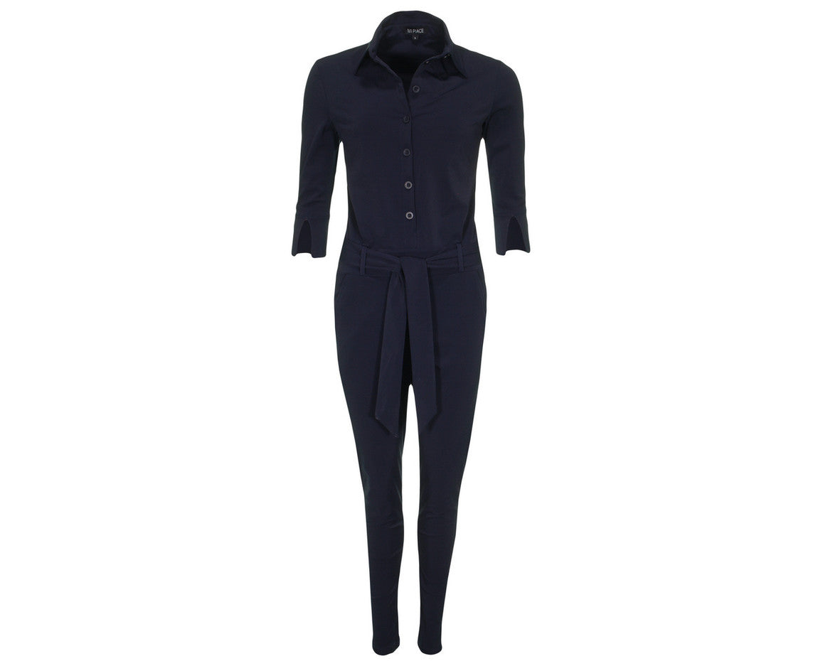 Mi Piace Jumpsuit Rachel Blauw/navy