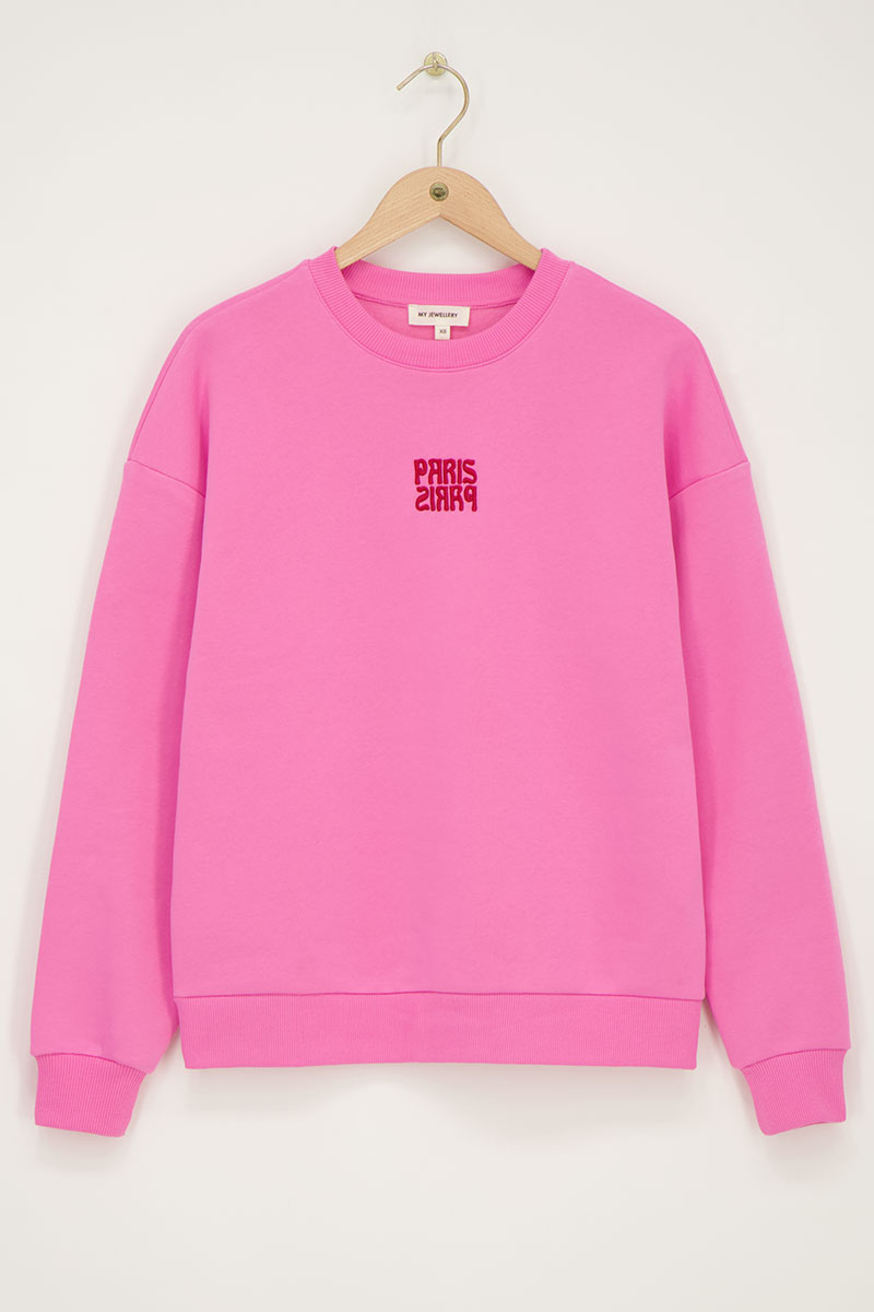 My Jewellery Trui Paris My Jewellery Grijze Sweater Grijze Sweater