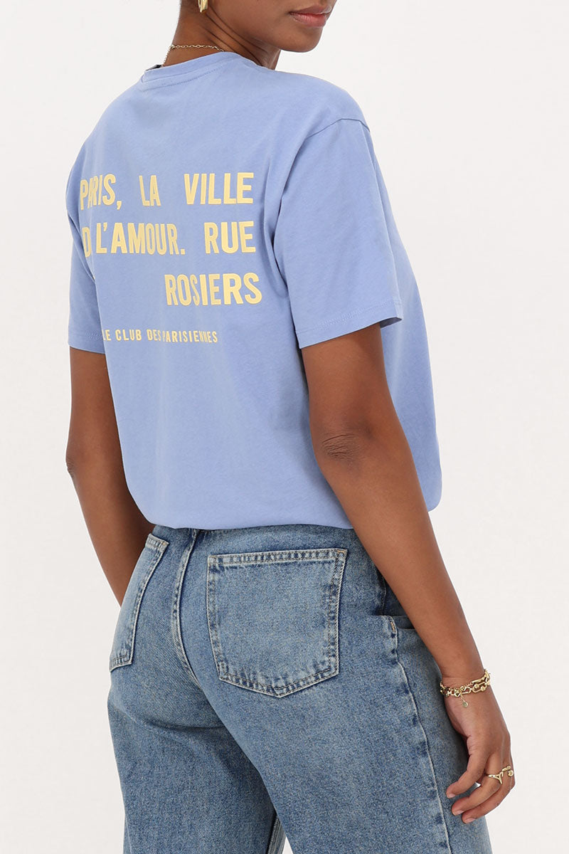 Myjewellery T-shirt "Paris la ville de l'amour" Light Blue