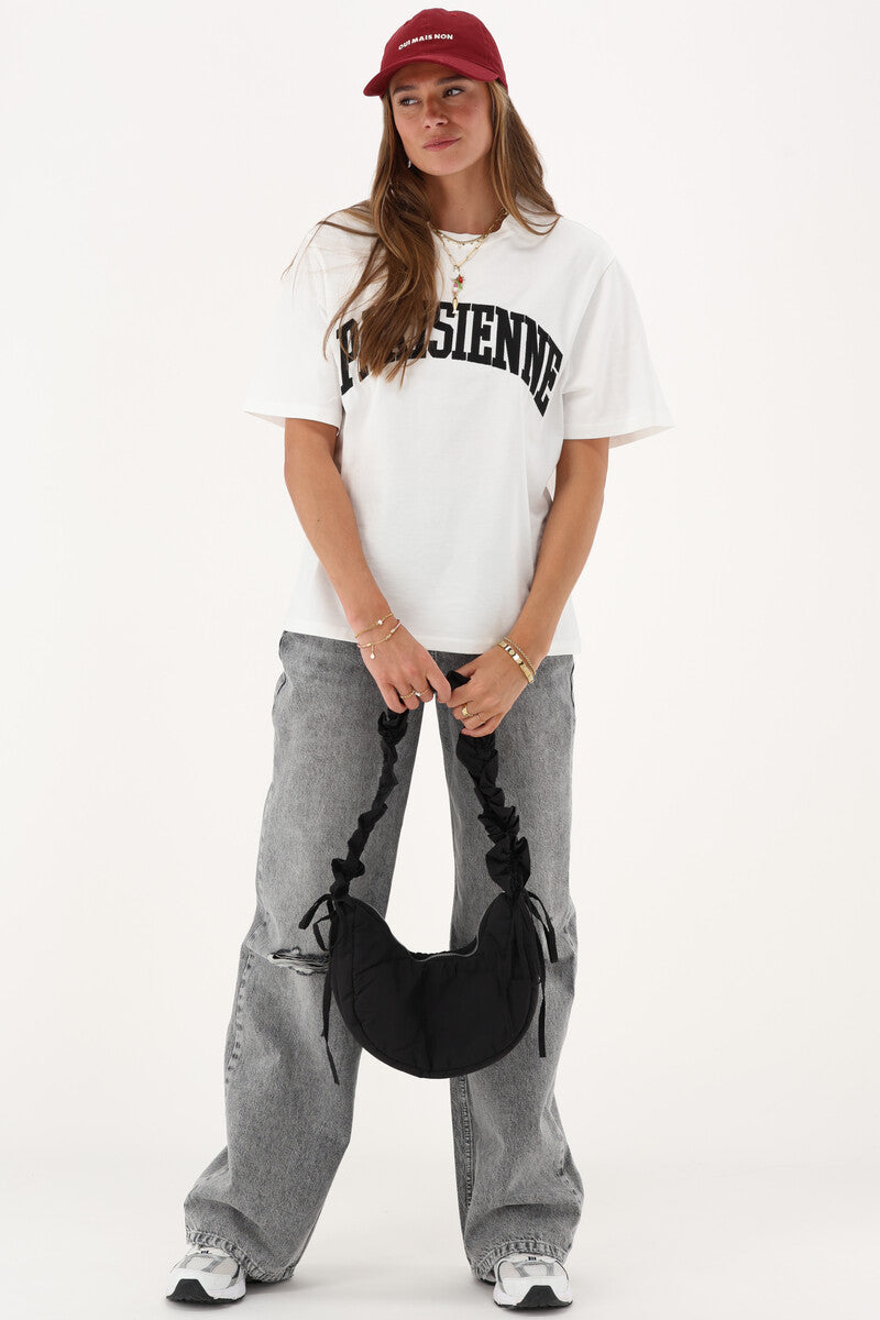 My jewellery Witte T-shirt "Parisienne" Wit